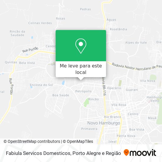 Fabiula Servicos Domesticos mapa