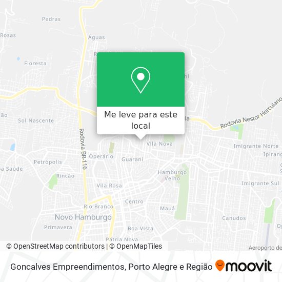 Goncalves Empreendimentos mapa