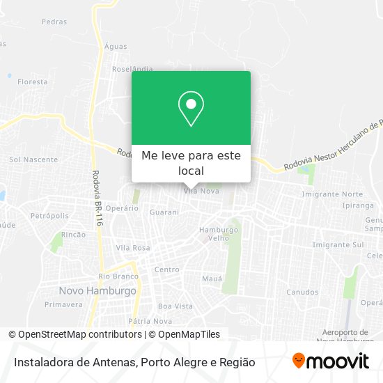 Instaladora de Antenas mapa