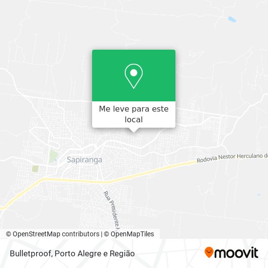 Bulletproof mapa