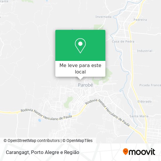 Carangagt mapa