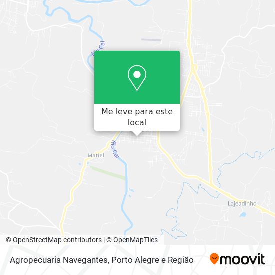 Agropecuaria Navegantes mapa