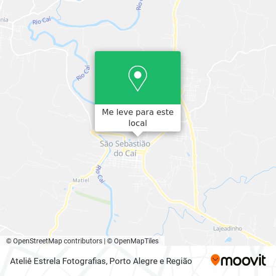 Ateliê Estrela Fotografias mapa
