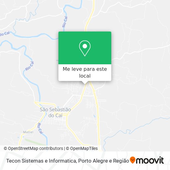 Tecon Sistemas e Informatica mapa