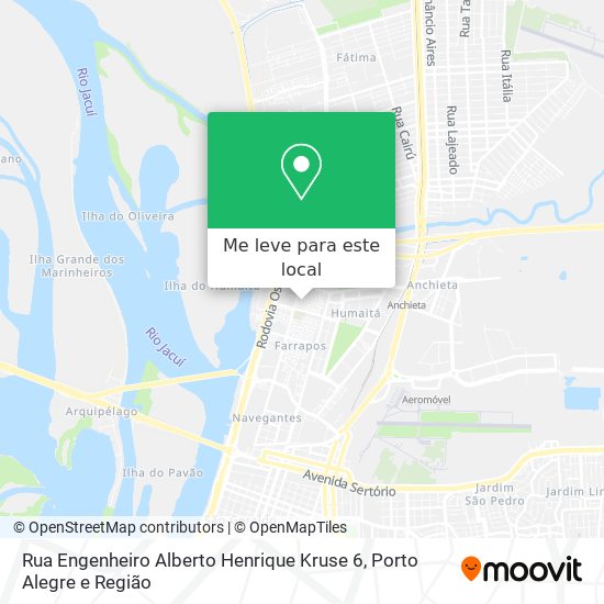 Rua Engenheiro Alberto Henrique Kruse 6 mapa