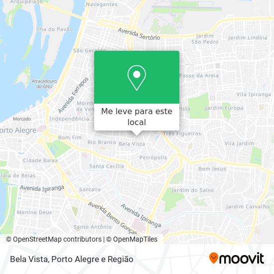 Bela Vista mapa