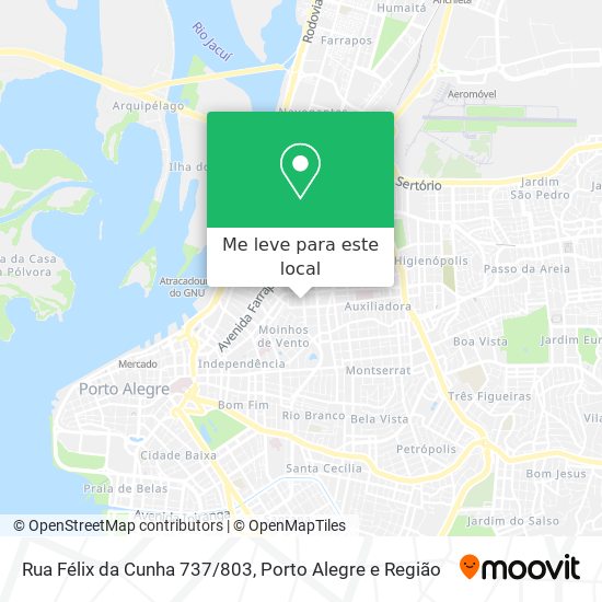 Rua Félix da Cunha 737/803 mapa