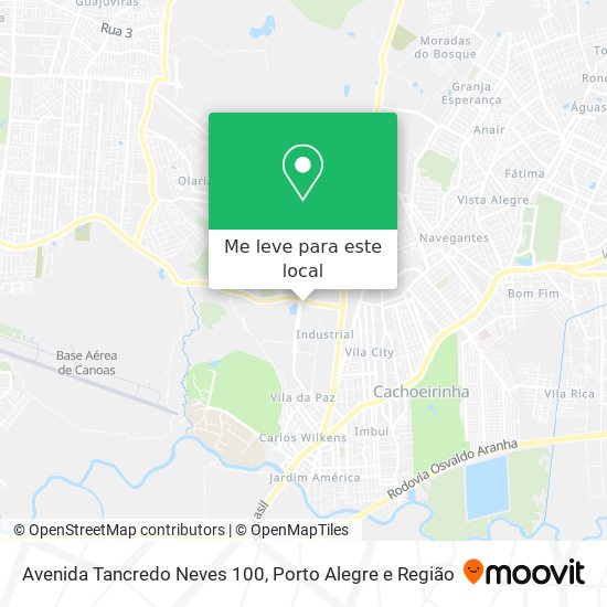 Avenida Tancredo Neves 100 mapa