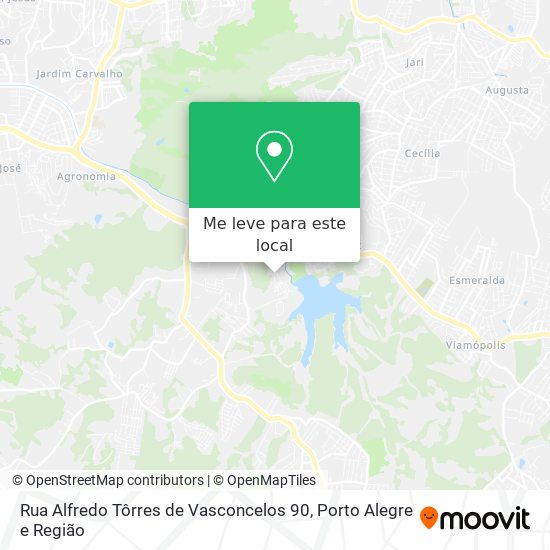 Rua Alfredo Tôrres de Vasconcelos 90 mapa