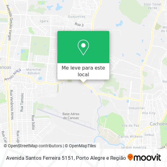Avenida Santos Ferreira 5151 mapa