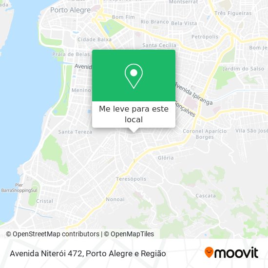 Avenida Niterói 472 mapa