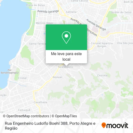 Rua Engenheiro Ludolfo Boehl 388 mapa
