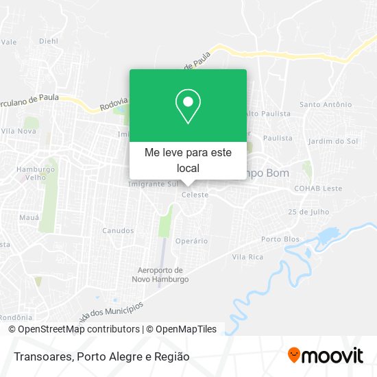 Transoares mapa