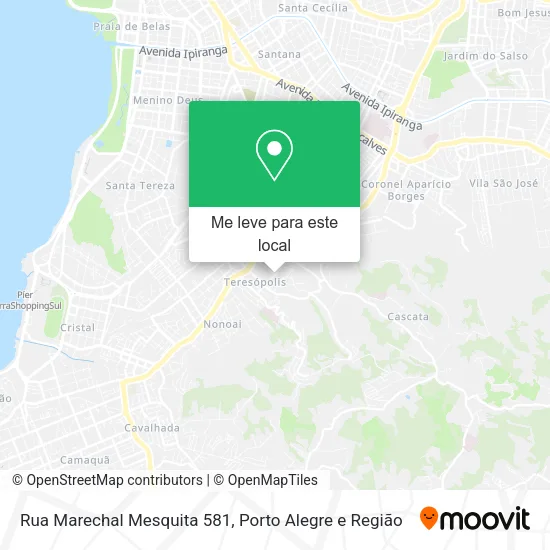 Rua Marechal Mesquita 581 mapa