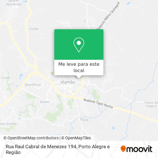 Rua Raul Cabral de Menezes 194 mapa