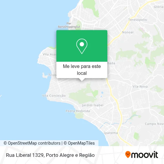 Rua Liberal 1329 mapa
