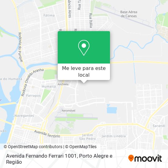 Avenida Fernando Ferrari 1001 mapa