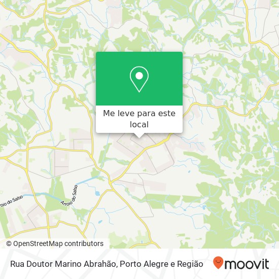 Rua Doutor Marino Abrahão mapa