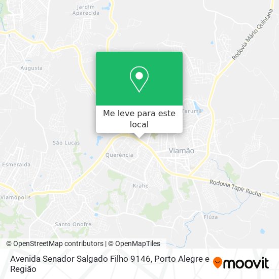 Avenida Senador Salgado Filho 9146 mapa