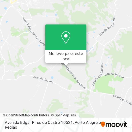 Avenida Edgar Píres de Castro 10521 mapa