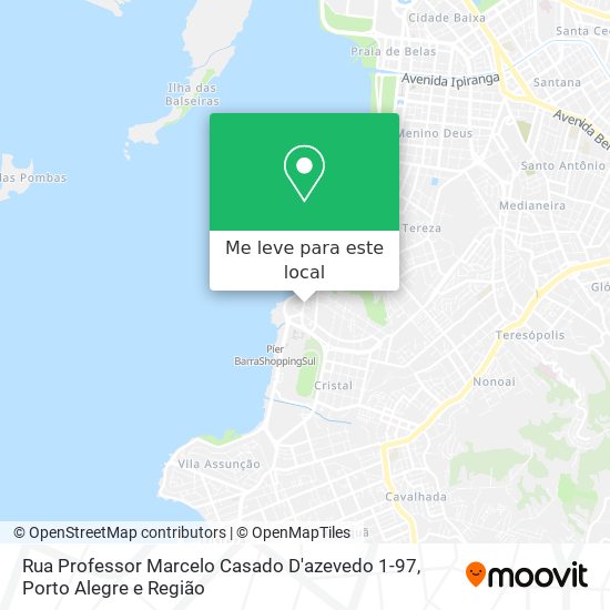 Rua Professor Marcelo Casado D'azevedo 1-97 mapa