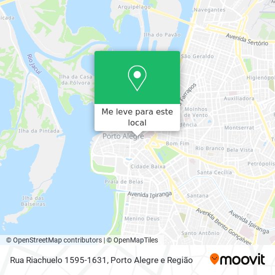 Rua Riachuelo 1595-1631 mapa