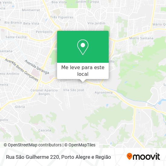 Rua São Guilherme 220 mapa