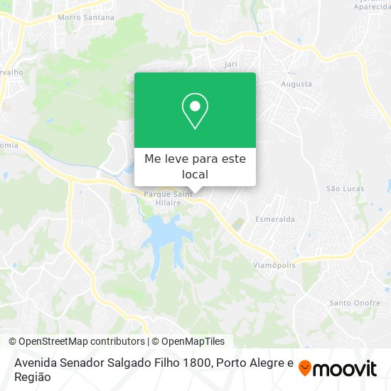 Avenida Senador Salgado Filho 1800 mapa