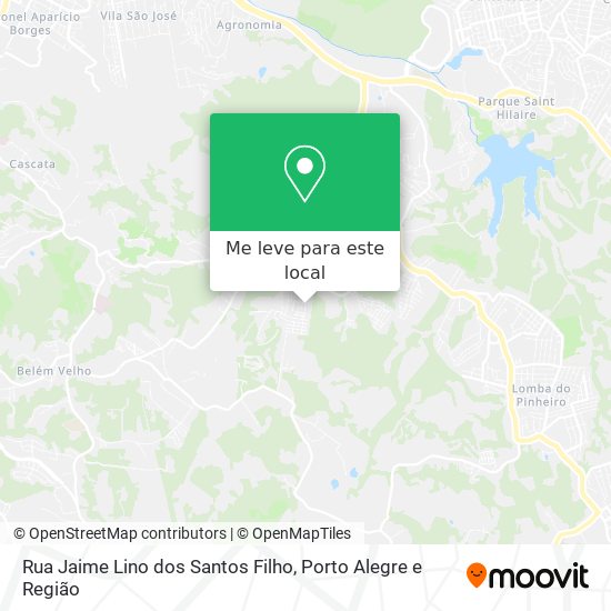 Rua Jaime Lino dos Santos Filho mapa