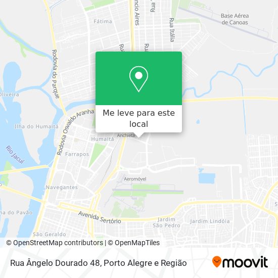 Rua Ângelo Dourado 48 mapa