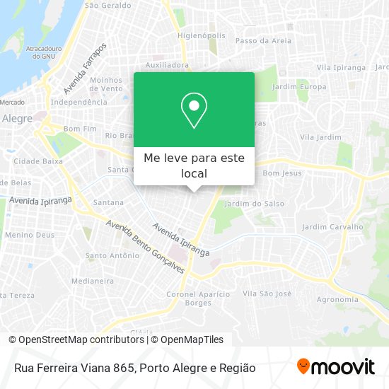 Rua Ferreira Viana 865 mapa