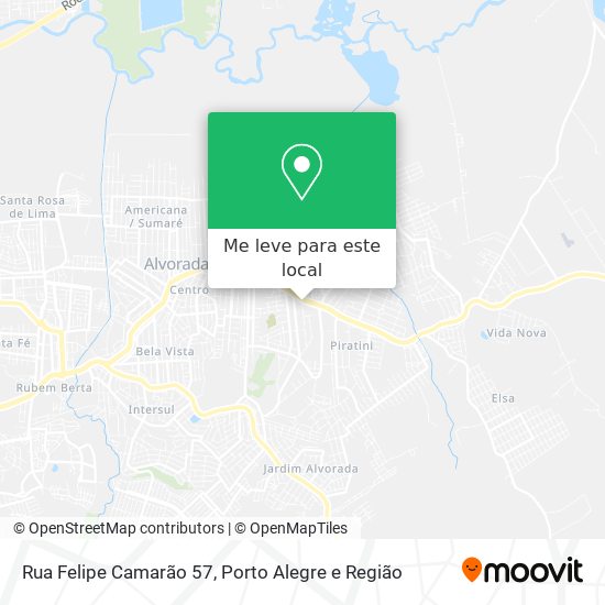 Rua Felipe Camarão 57 mapa