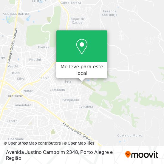 Avenida Justino Camboim 2348 mapa