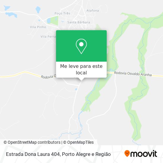 Estrada Dona Laura 404 mapa