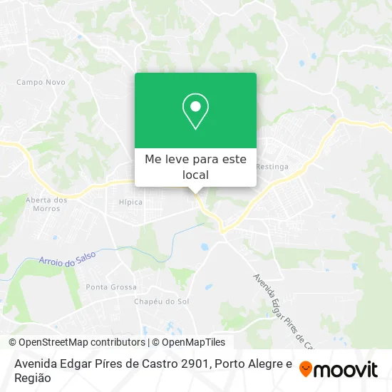 Avenida Edgar Píres de Castro 2901 mapa