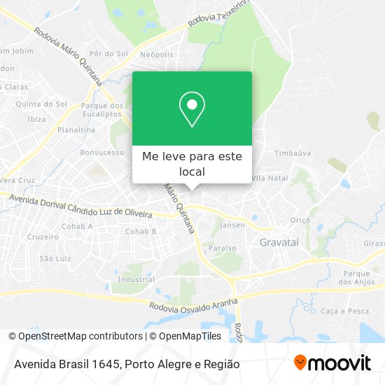 Avenida Brasil 1645 mapa