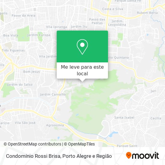 Condomínio Rossi Brisa mapa