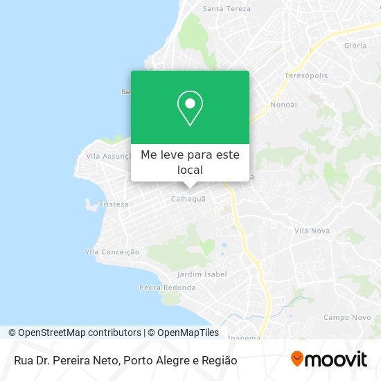 Rua Dr. Pereira Neto mapa