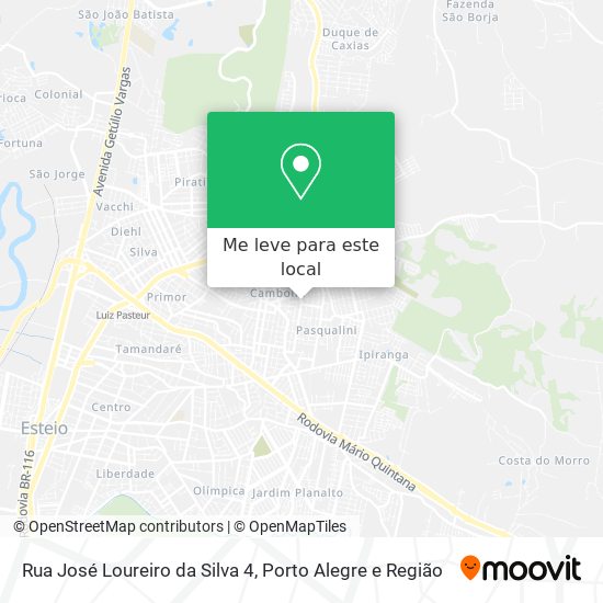 Rua José Loureiro da Silva 4 mapa