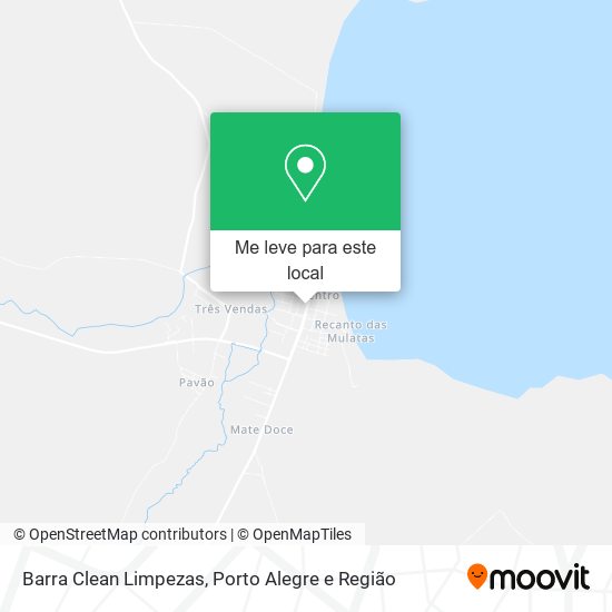 Barra Clean Limpezas mapa