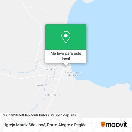 Igreja Matriz São José mapa