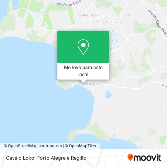 Cavalo Loko mapa
