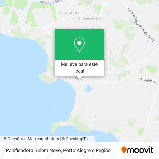 Panificadora Belem Novo mapa