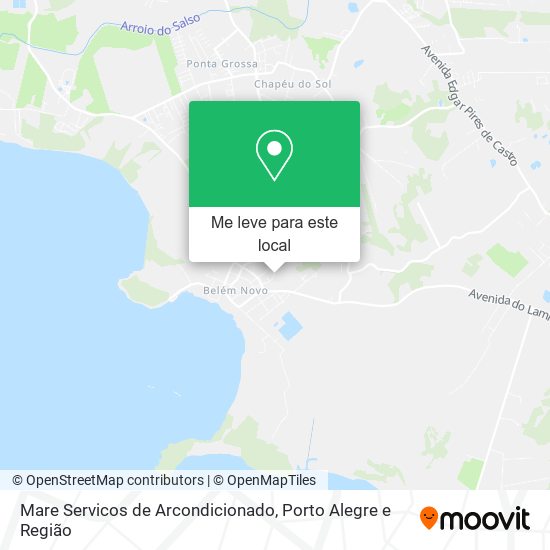 Mare Servicos de Arcondicionado mapa