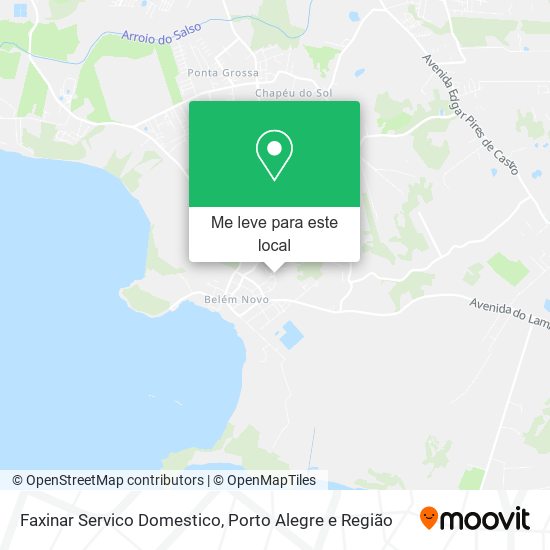 Faxinar Servico Domestico mapa