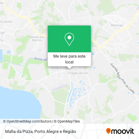 Mafia da Pizza mapa