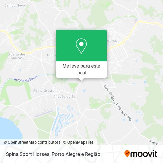 Spina Sport Horses mapa