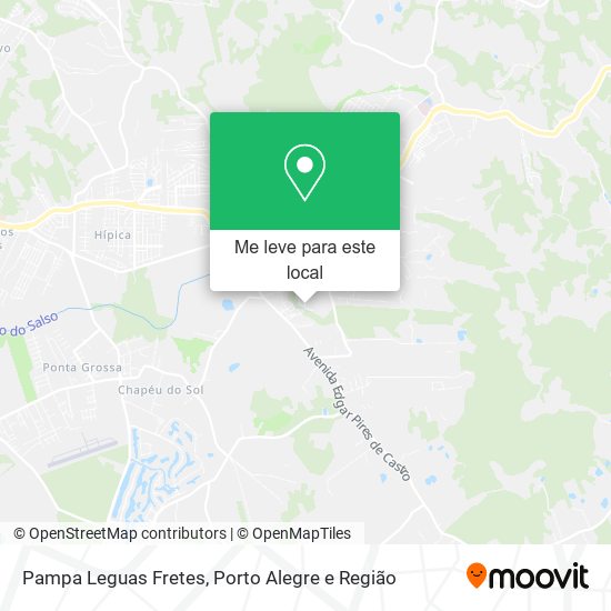 Pampa Leguas Fretes mapa