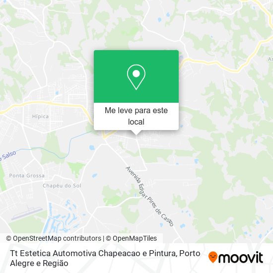 Tt Estetica Automotiva Chapeacao e Pintura mapa