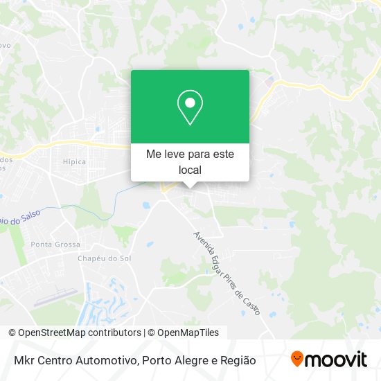 Mkr Centro Automotivo mapa